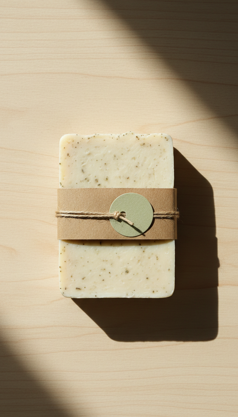Goat Milk Soap Bar with Oatmeal