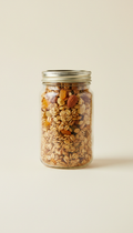 Small Batch Granola Jar With Toasted Pecans